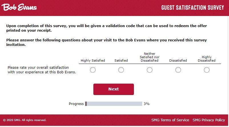 Bobevanslistens smg survey