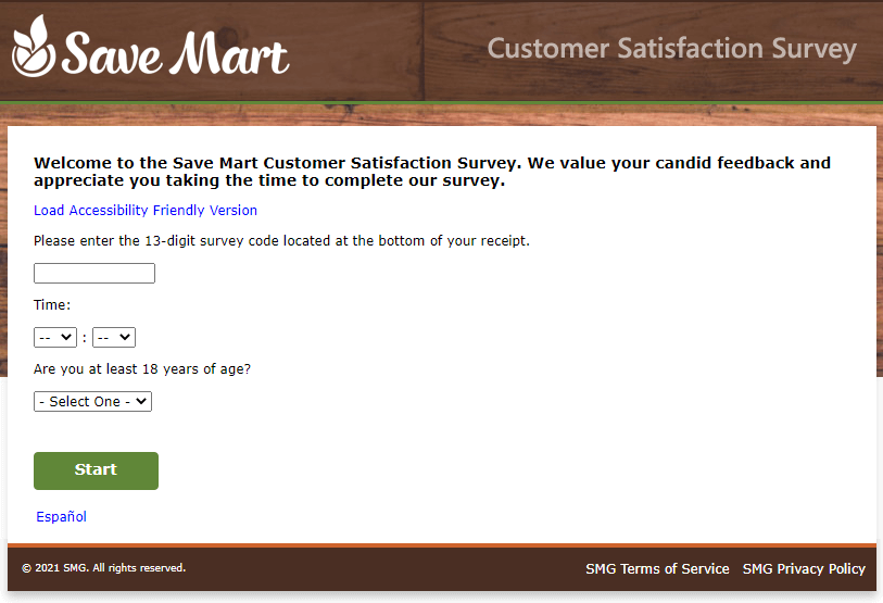 Save Mart Survey