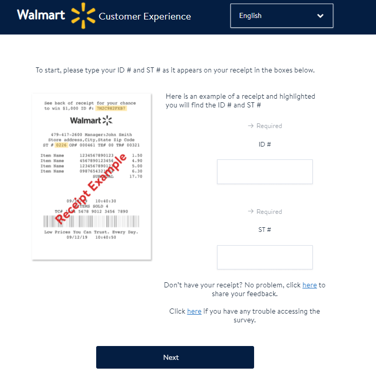 www.survey.walmart.com