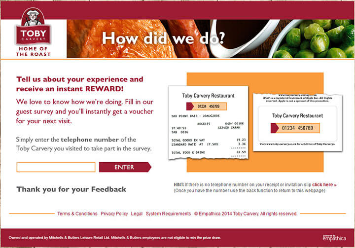 www.tobycarvery-survey.co.uk