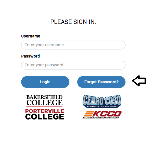 Click on Forgot Password in Inside BC Login Page