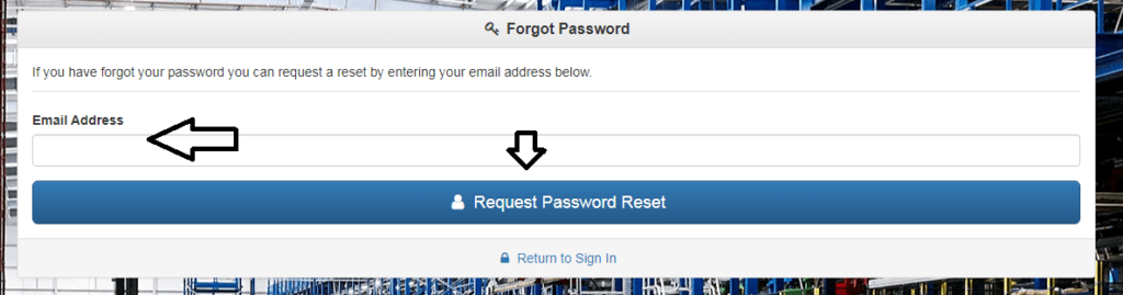 Enter Email Id to Reset Home Bargains Portal Login Password