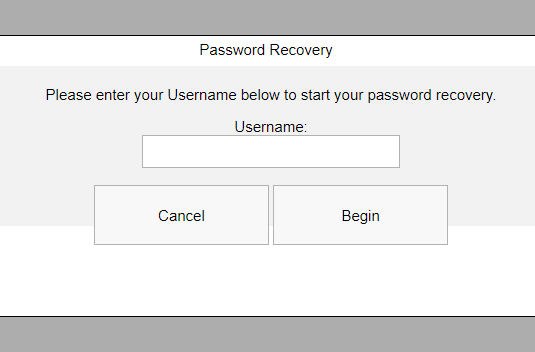 Enter Password Click on Begin to Reset Eleads Login Password