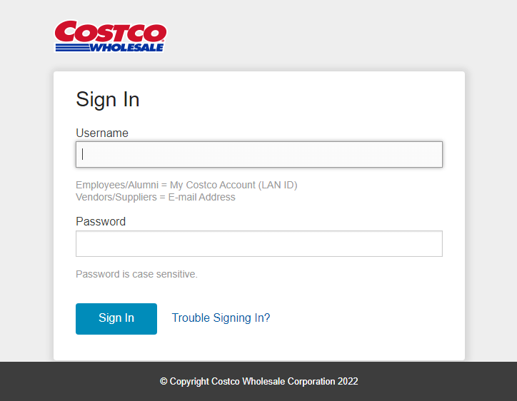 Enter Username and Password and Click on Sign In