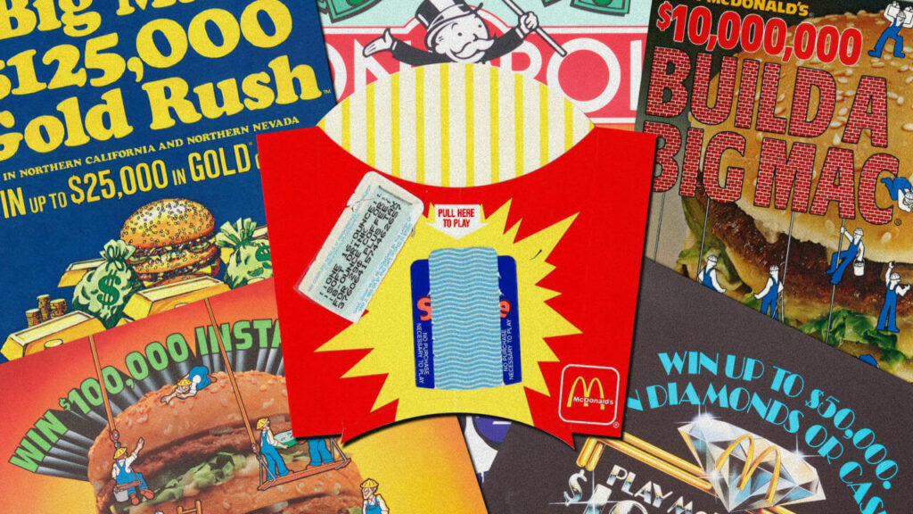 Food items include in the IwonatMCD rewards or McDonald's game contest Prize