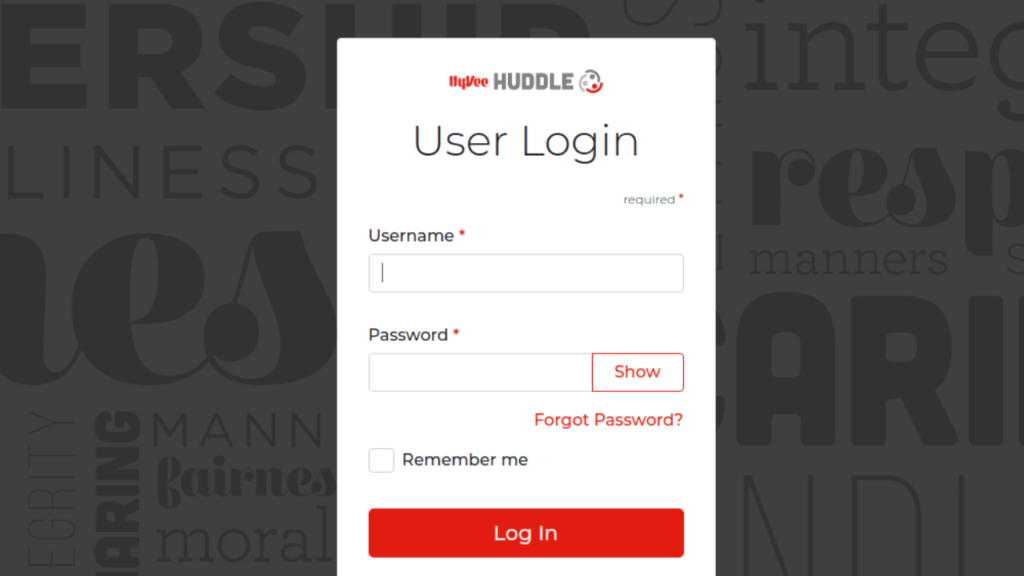 Hyvee Huddle Login Guide