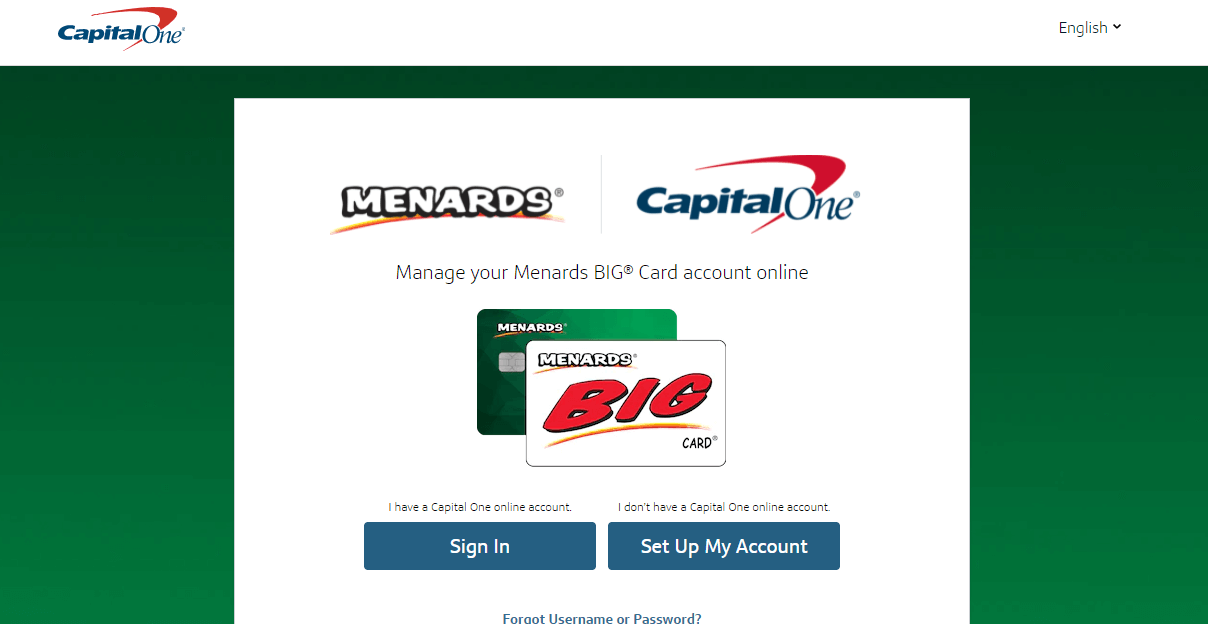 Menards Credit Card Login - Menards Big Card Login, Payment, Address