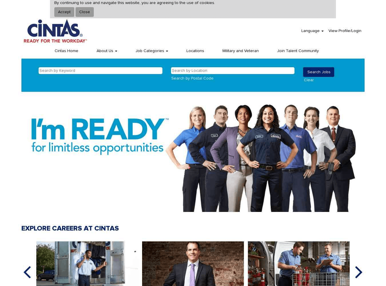 about partner connect cintas