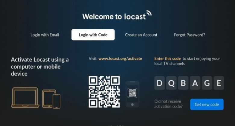 how to activate locast login