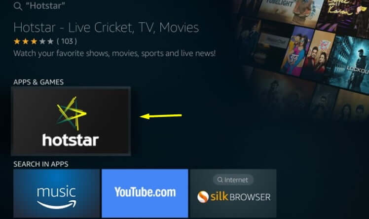 activate hotstar on amazon firestick