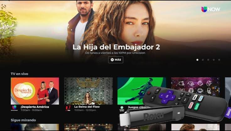 activate univision tv on roku