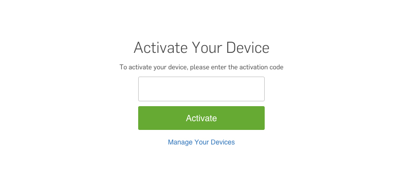 enter hulu activation code