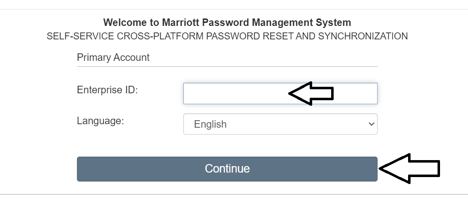 enter required details to reset 4mypdr login password