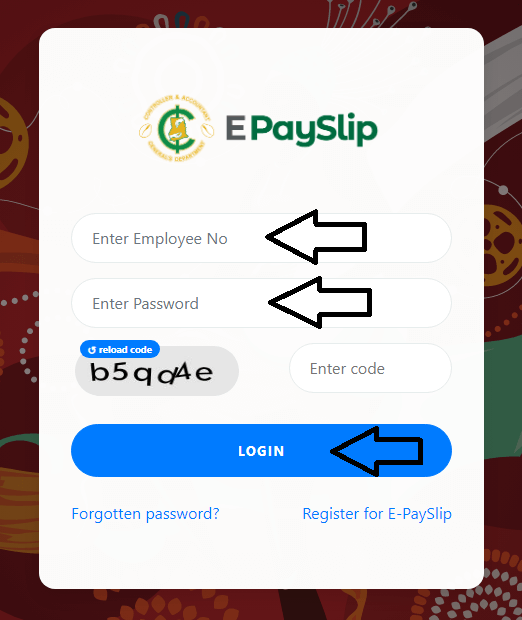 login to gogpayslip account