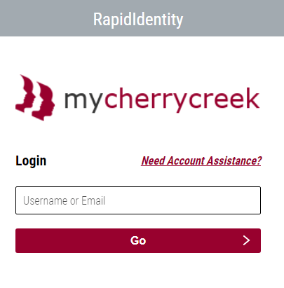 login to mycherrycreek account