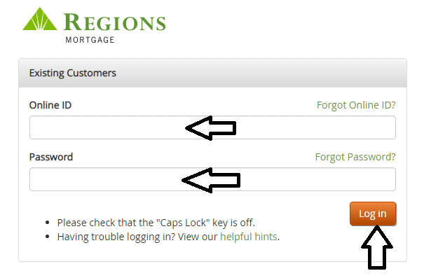 login to regions mortgage portal
