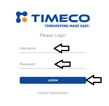 login to timeco employee portal