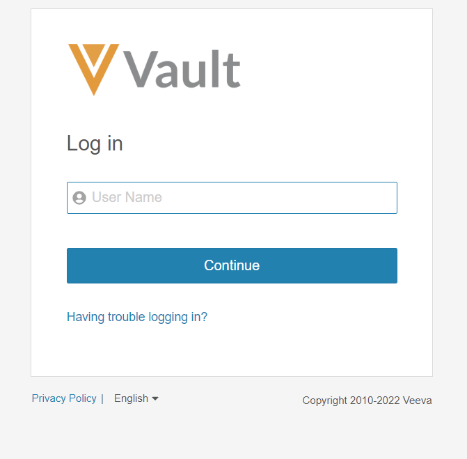 login to viva vault account