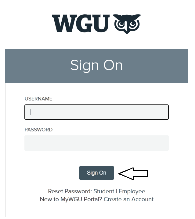 login to wgu student portal