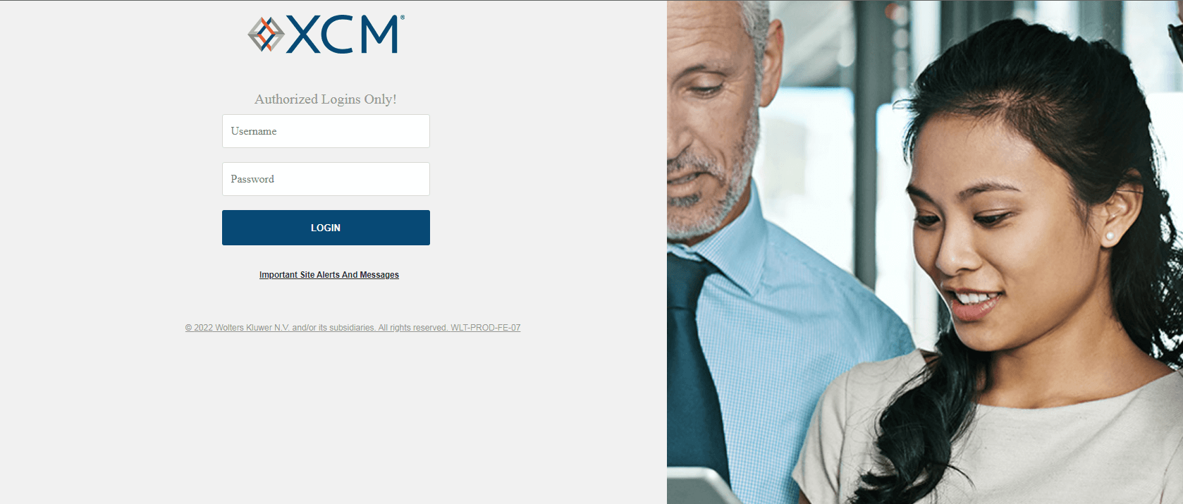 login to xcm solutions