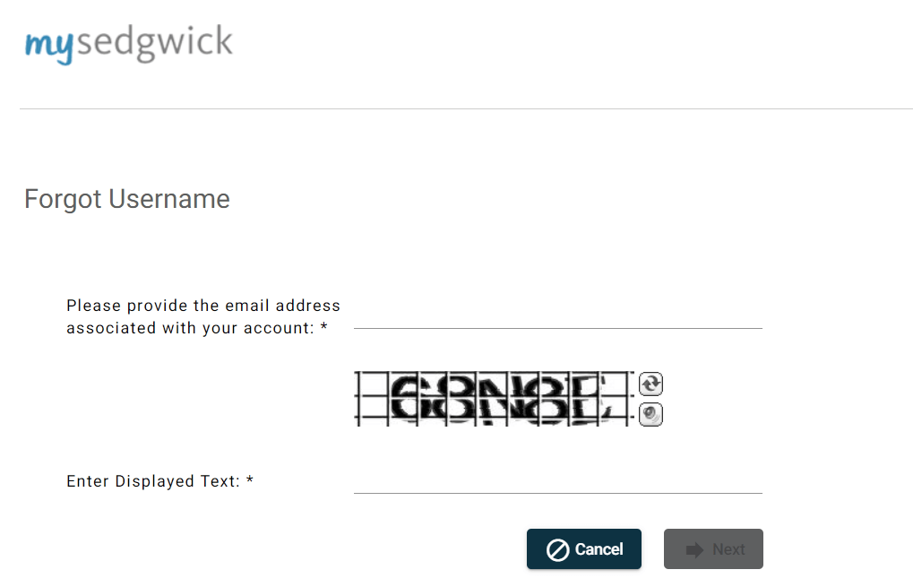 recover sedgwick walmart username