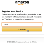 Amazon.com/code - Enter Verification Code to Register Device on Amazon [2022]