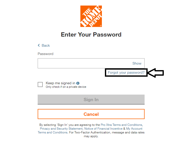 click on forgot your password option