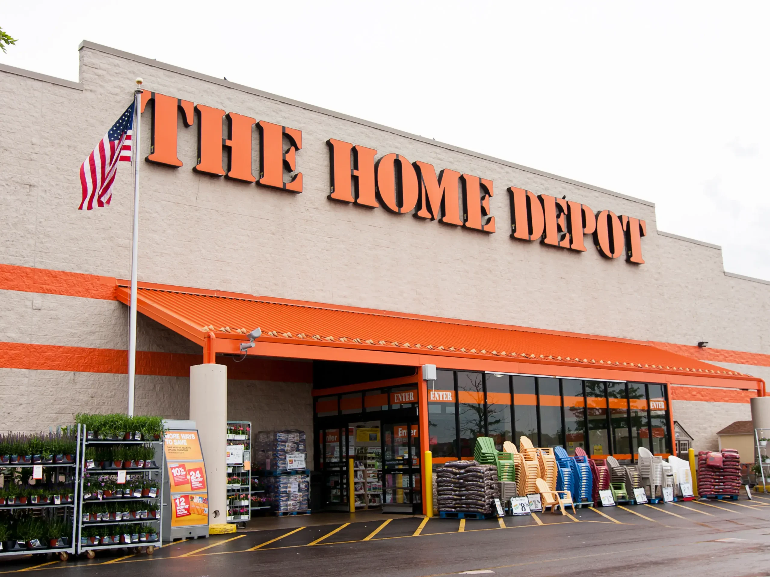 home depot card payment