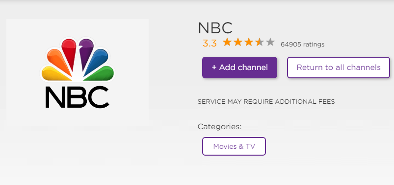 how do i activate nbc sports on roku