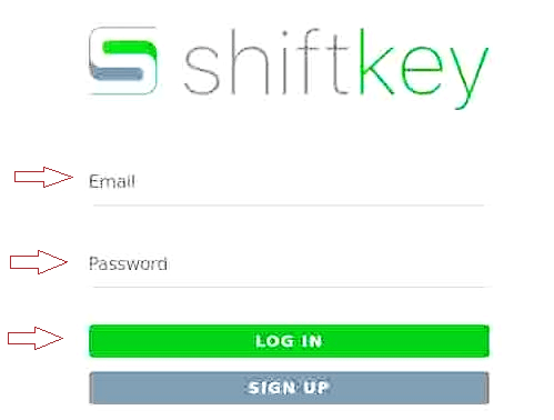 login to shiftkey account