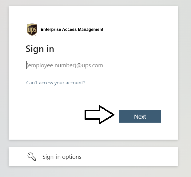 login to upsers website