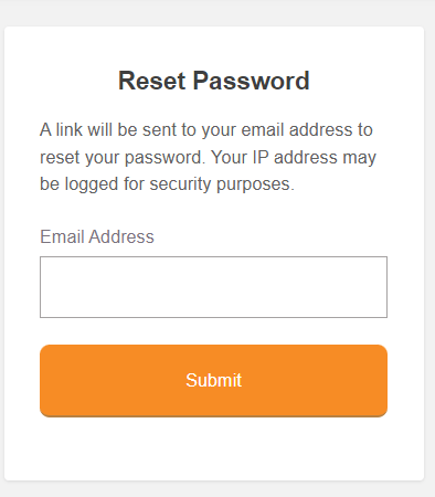 reset crunchyroll login password