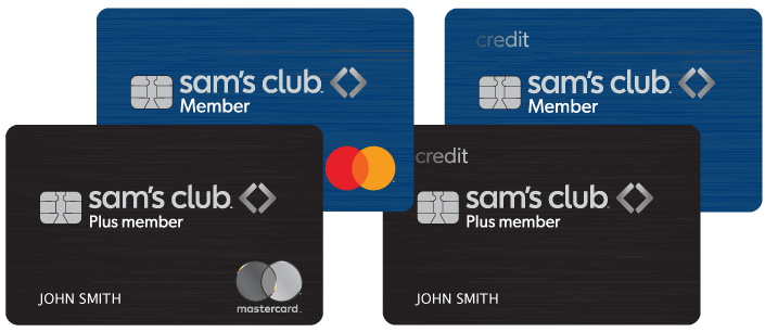 sams credit card login