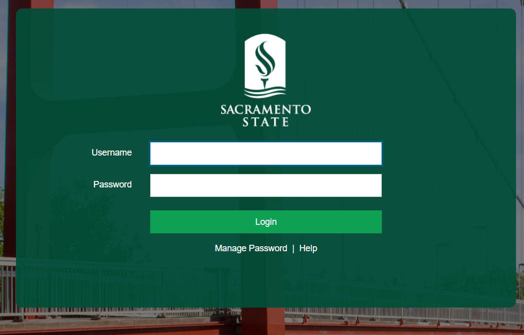 login to mysacstate account
