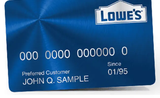 lowes credit card