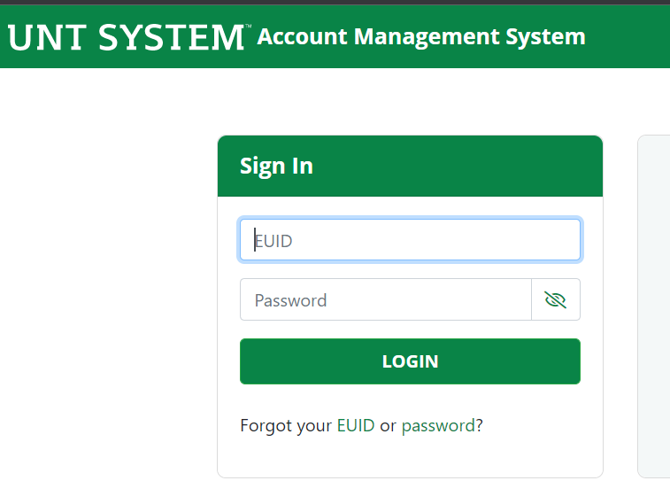 reset euid password