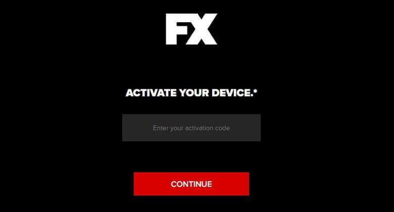 fxnetworks activate