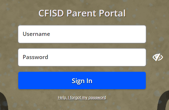 login to my cfisd net hac parents portal