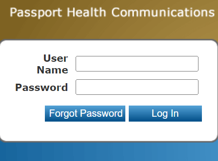 login to passport onesource health portal