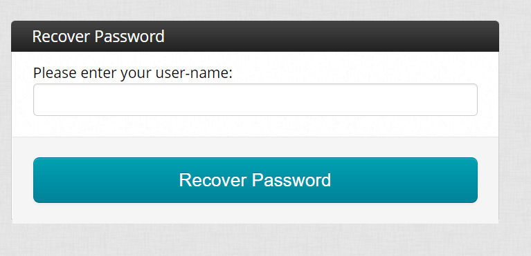 reset halcon login password