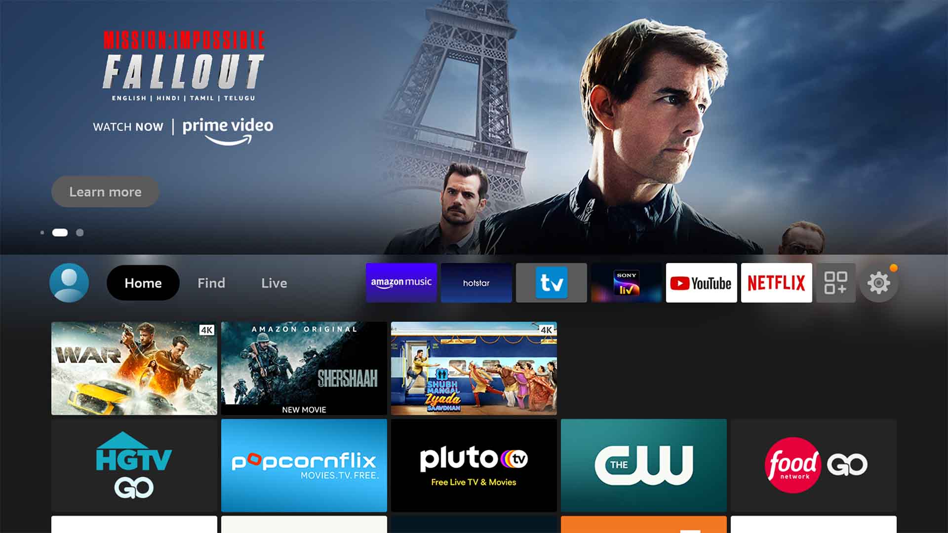 activate hgtv go on amazon fire tv