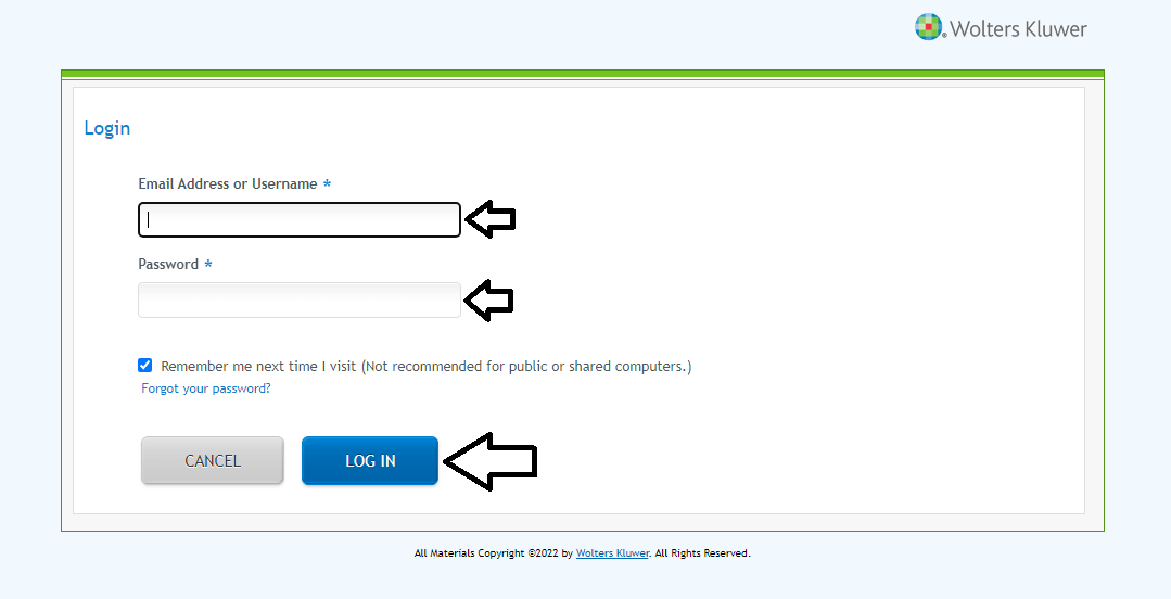 login to coursepoint account