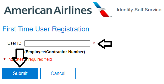 register account at aainflight website