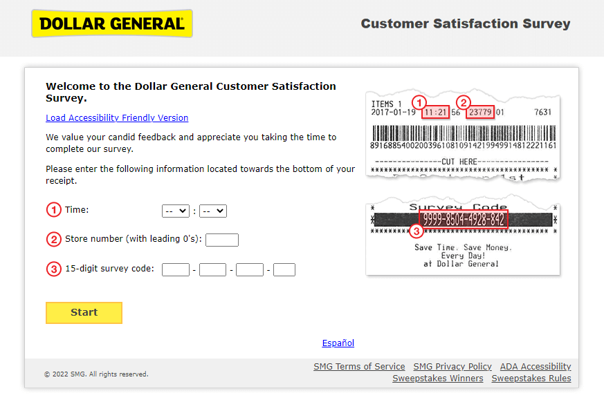 dgcustomerfirst.com survey