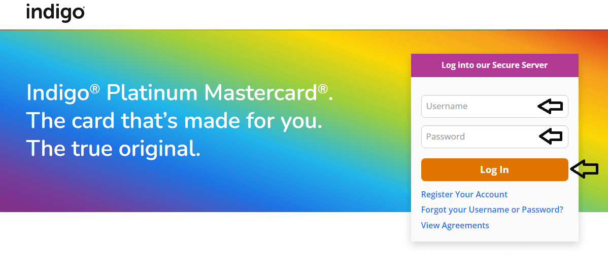 myindigocard account login