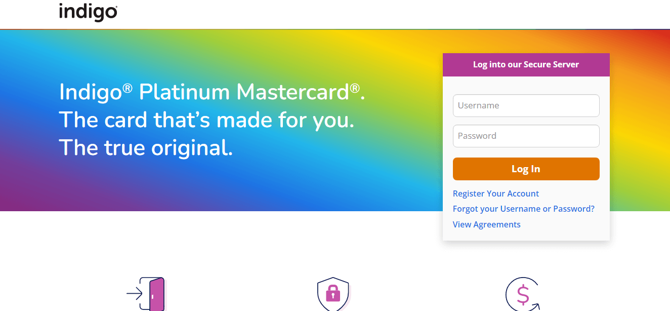 myindigocard login