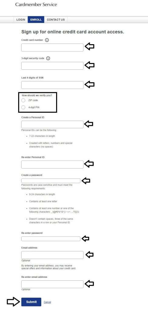 create myaccountaccess login account