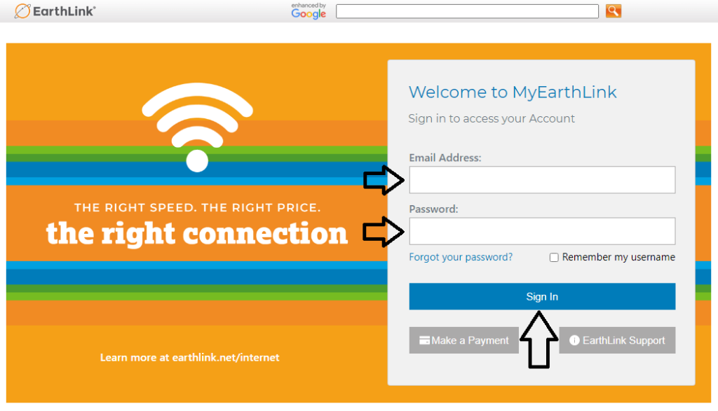 earthlink account login