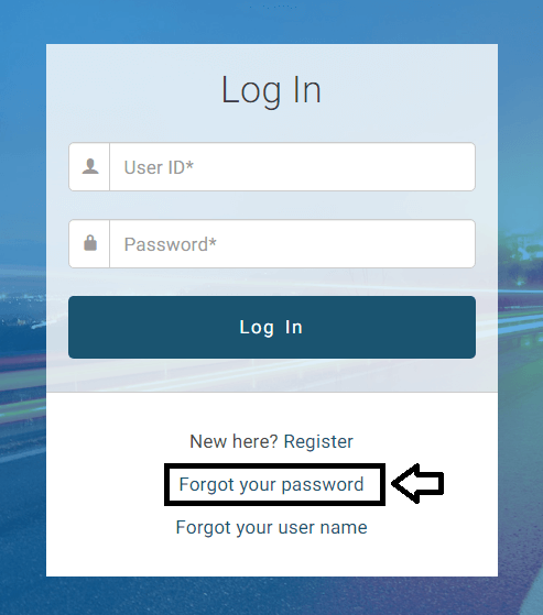 forgot revvi credit card login password