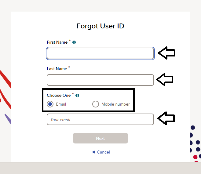 recover myadp portal user id